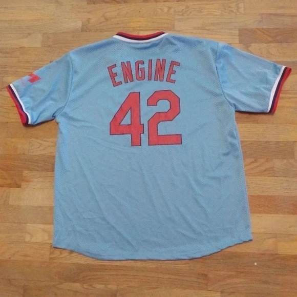 St. Louis Cardinals Bruce Sutter Engine Blue Mesh Jersey SGA Fan Gift Size XL - Picture 5 of 6